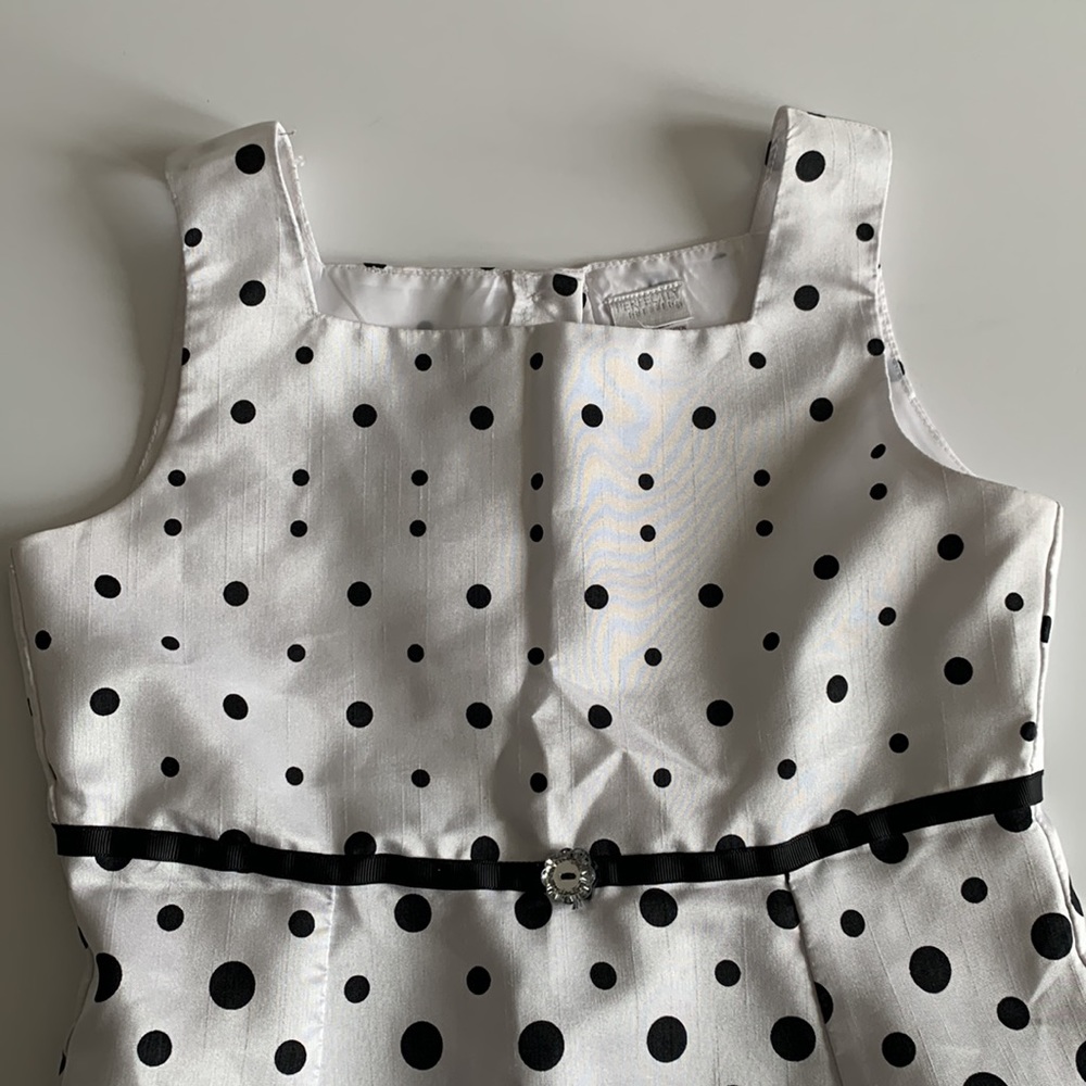 GIRLS POLKA DOT PARTY DRESS! - Picture 2 of 9
